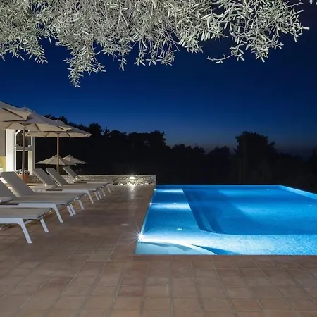 Villa Borsa Secluded Retreat With Sea Views Gym Lefkáda