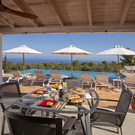 Vila Borsa Secluded Retreat With Sea Views Gym Lefkáda